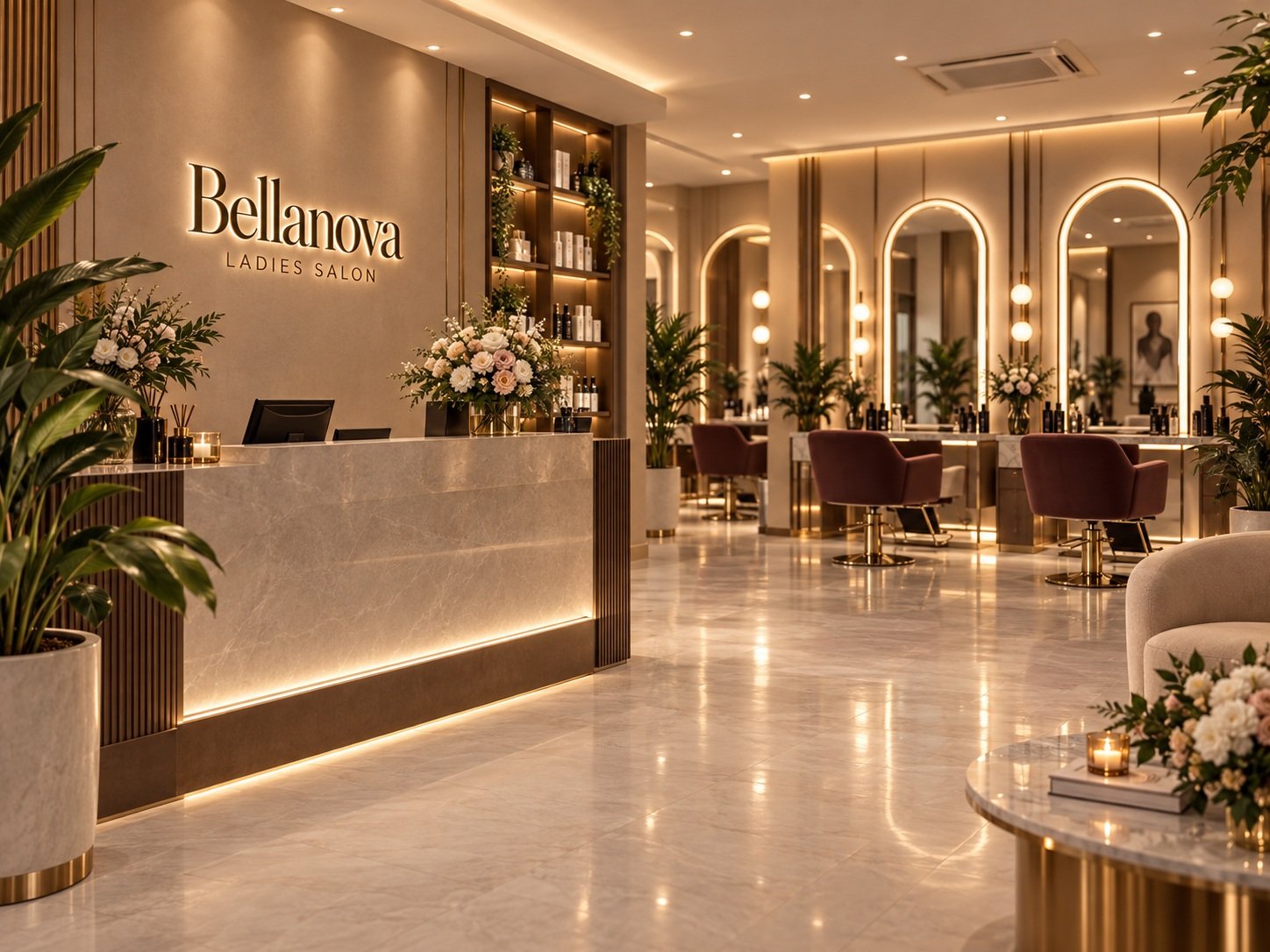 Bellanova salon beauty imagery
